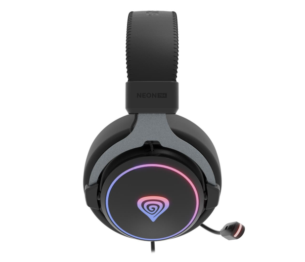 Genesis NEON 764 RGB czarne - 1278191 - zdjęcie 2